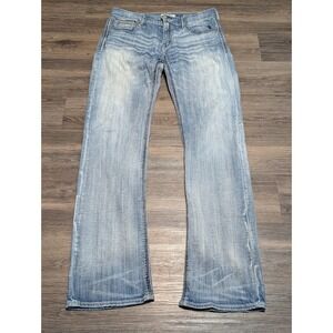 BKE Denim Carter Straight Leg Light Wash Jeans Men's Size 32XL